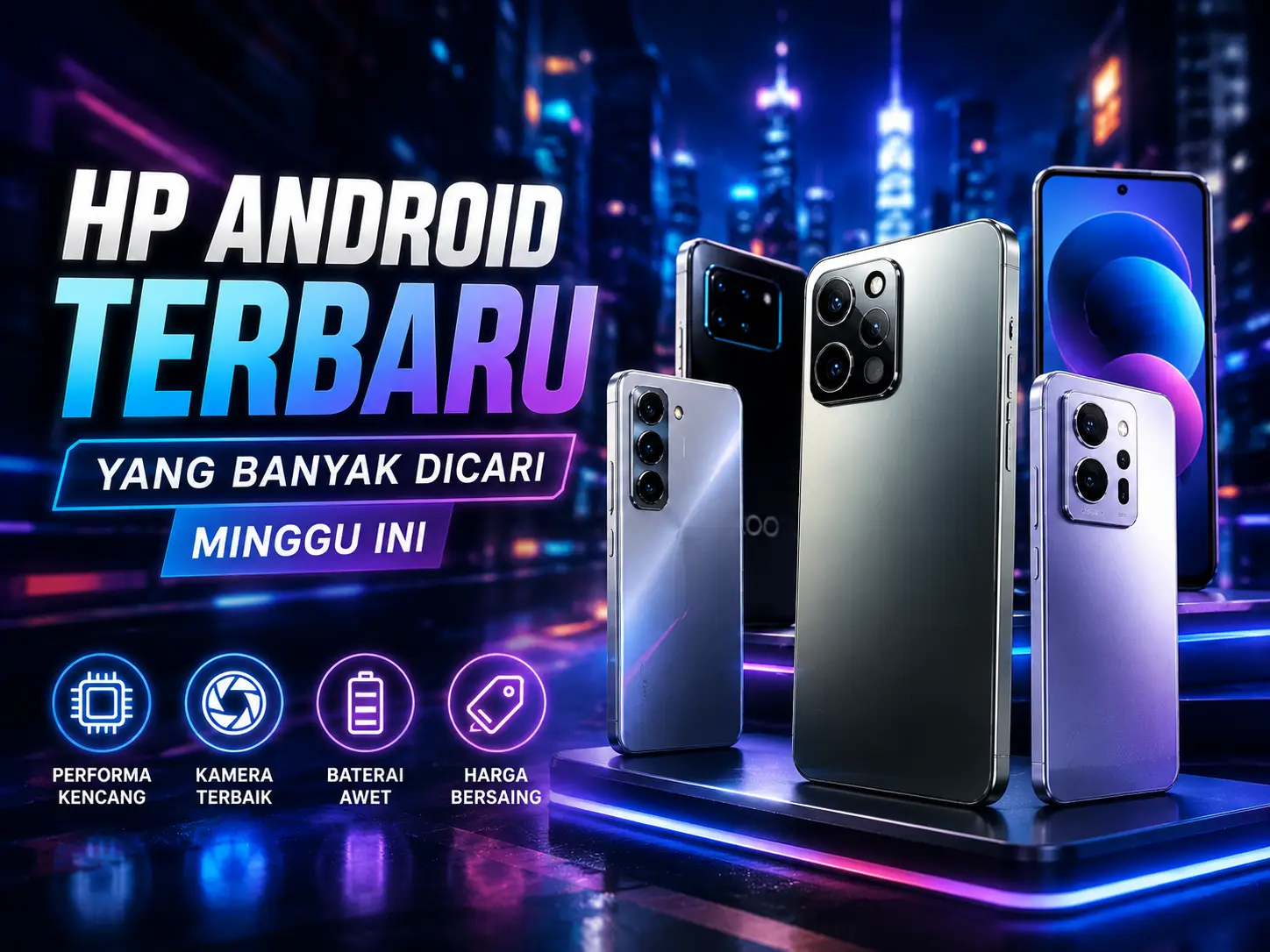 HP Android terbaru yang sedang populer