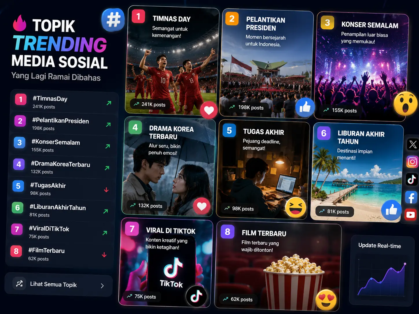 Topik trending media sosial