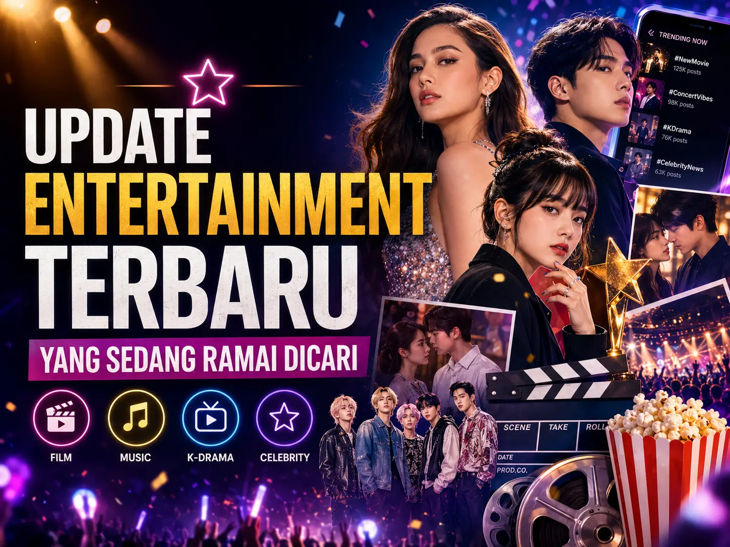 Update entertainment dan selebriti terbaru